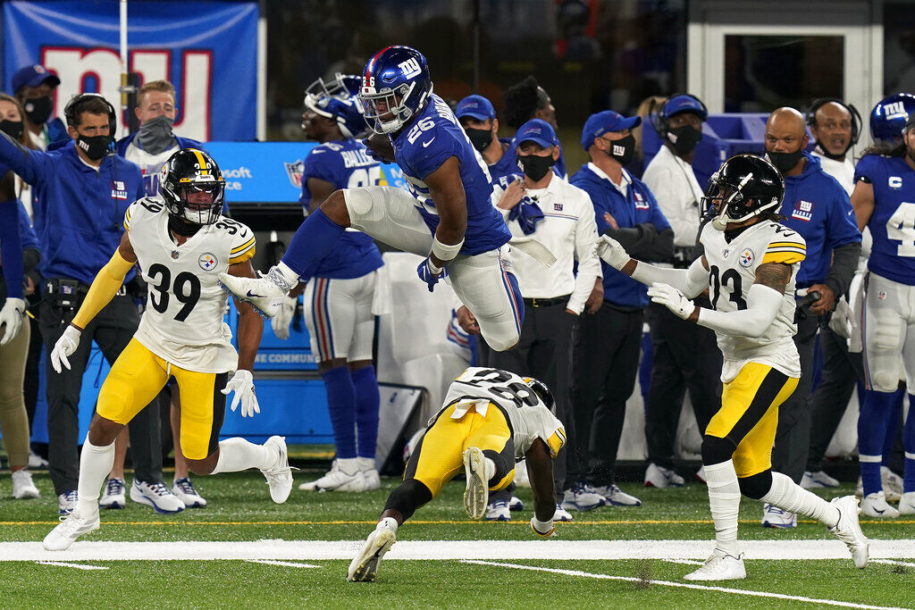 APTOPIX Steelers Giants Football